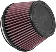 K&N Universal Clamp-On Air Filter: High Performance, Premium, Washable, Replacement Filter: Flange D