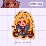 DC Black Canary • Waterproof Matte Stickers • Shin Ramyeowl