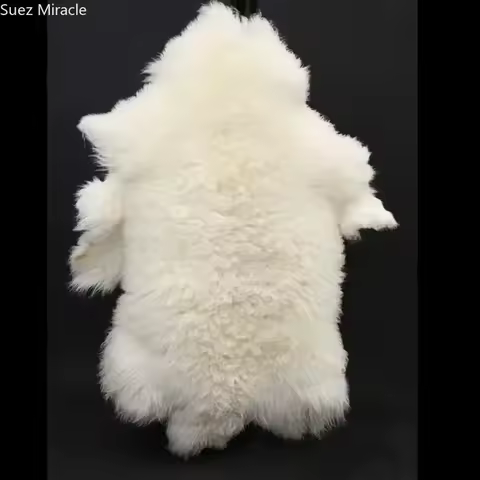 Whole sheep fur cushion pure wool blanket carpet bedside fur fabric trim womens belts faux blanket w