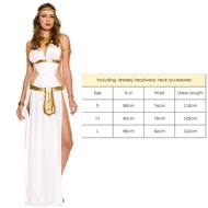 Saudi Arabia Costume For Women Greece goddess Cosplay Dress Adult Egyptian Pharaoh Cleopatra Long Dr