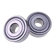 DVPARTS 2PCS Heavy Duty Front Wheel Bearings AA21480 Compatible with John Deere ZTrak 657 661R 667 6