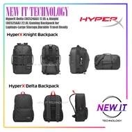 HyperX Delta (8C524AA) 17.8L & Knight (8C525AA) 22.6L Gaming Backpack for Laptops-Large Storage,Dura