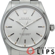 นาฬิกาผู้ชาย ROLEX Oyster Perpetual รุ่นวินเทจ 1002(2) SS สีเงิน ผ่านการขัดเงาแล้ว ปี 1966 สภาพสวยงา