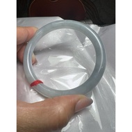 Violet Jade Bracelet Round Bone Jingle 58.2 Ring c-001