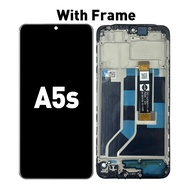 LCD with FRAME for OPPO A5s Compatible For ORIGINAL LCD Skrin Touch Screen Replacement