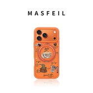 MASFEIL | ปกโทรศัพท์ iPhone 17 Pro พร้อมที่วางแม่เหล็ก 3D