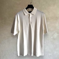 YKA.日本品牌BEAMS puls針織polo衫/針織衫/奶油白