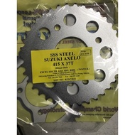 Axelo / raider sprocket 415 sss silver