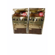 ❤สินค้าแนะนำ❤ MAXIM Freeze Dried Coffeeแม็กซิม กาแฟนำเข้าจากญี่ปุ่น ORIGINAL GOLD ชนิดถุงเติม รุ่น 1