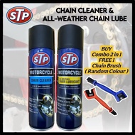 100% ORIGINAL STP CHAIN LUBE MOTORCYCLE SPRAY RANTAI MINYAK RANTAI STP CHAIN CLEANER STP CUCI RANTAI