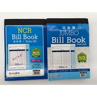 JUMBO BILL BOOK 80's x 2 / NCR BILL BOOK 30's x 2
