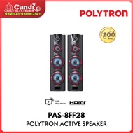 polytron bluetooth speaker aktif karaoke 8 inch pas-8ff28
