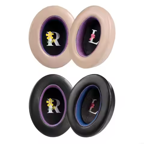 M6CA Durability Replacement Ear Pad for WH1000XM3 Headphones Sheepskin Ear Cushions Noise Isolation 