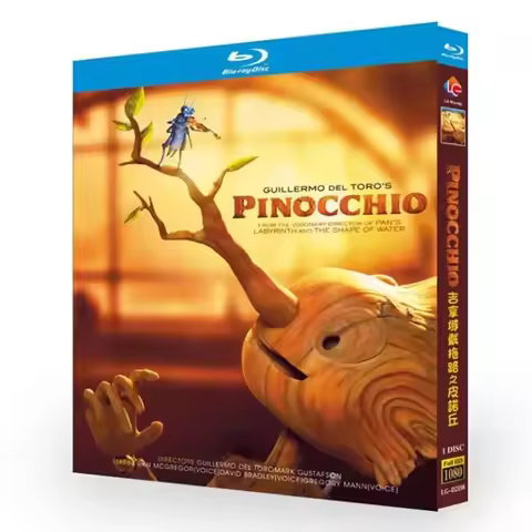 Guillermo del Toro's Pinocchio (2022) Blu-ray Disc DVD