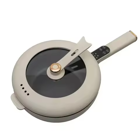 220V 110V 1.8KW 4L Electric Frying Pan Integrated Non Stick Pan Multifunctional Frying Pan Household