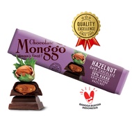 Hazelnut & Dark 58% | Chocolate Monggo Bar 40g | Hazelnut & Cokelat Hitam 58% | Coklat Premium Indon
