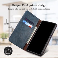 Realme 12+ 5G /12 Pro+ /11x 5G /11 Pro+ C55 Realme 9 Pro+ /9i /C35 C11(2021) C25s C21 Realme 8 /7 Pro 7i C12 Case Luxury Credit Card Stand Magnetic Leather Flip Cover