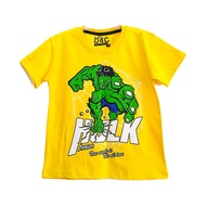 D&C HULK Yellow Boys' T-Shirt Size 1-10 years