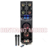 Speaker Portable Jdl Au9800 Original Double Speaker Jdl