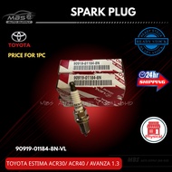 Spark Plug For Toyota ESTIMA ACR30 / ACR40 / AVANZA 1.3 90919-01184-8N Plug Kereta Price For 1pc