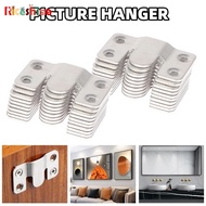 [Serendipity] Wall Picture Frame Hanger Display Hooks/ Photo Frame Picture Mirror Wall Hanger/ Stainless Steel Interlock Hanging Buckle/ Flush Mount Bracket Furniture Connector
