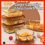 Glass Lunch Box thermal lunch box bento lunch box for kids or adult food keeper with cover bo