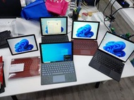 好多部Surface Pro 5 Pro 6 Pro 7 Pro 8 Surface Go 1824 GO 2,go 3 Surface laptop 賣1796 1901 全正常有i5 有i7 su