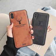 Vivo 1601 1611 1612 1716 1718 1801 1808 1811 1812 1814 1817 1818 1819 Phone Case Deer Imprint Cloth