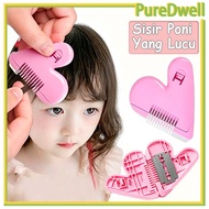 Love Cutter Razor Bangs Cutter Children's Bangs Cutter Baby Hair Bangs Cutter/ Mini Hair Cut/ / Bang