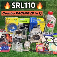 Combo SRL110 RACING 55MM 56MM (9 in 1) Block Head Valve seal Camshaft Clutch Gasket top set Spring C