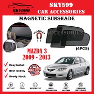Mazda 3 Sedan 2009-2013 Epic Magnetic Sunshade [4 PCS]