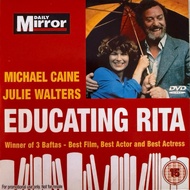 Educating Rita DVD Region 2 PAL Michael Caine Julie Walters BAFTA Award Winner