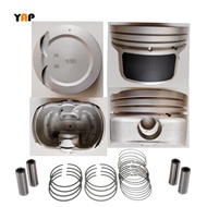 G4FC G4FD +0.50 Piston & Piston Ring Set For HYUNDAI Accent i20 i30 i30II iX20(JC) KIA Soul VENGA 1.
