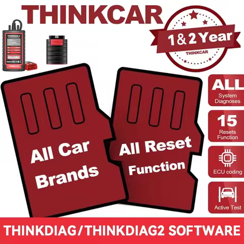 Thinkcar Thinkdiag All Software Renewal 1 Year/2 Year Update ECU Coding All System 15 Reset Tcode
