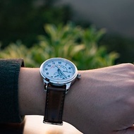 Burlap Watches 香港品牌 Power Reserve動力儲備腕錶 灰搪瓷錶面