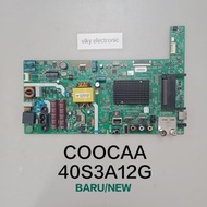 BEKAS PAKAI! mainboard tv COOCAA 40S3A12G mb mesin tv led COOCAA