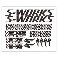 S works venge bicycle cutting sticker/sticker