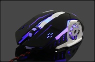 Ergonomics Gaming Mouse with Adjustable DPI and 7-Color Breathing Light 20 Million Clicks