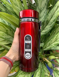Bình Giữ Nhiệt Inox 304/316 Dung Tích 600 8001000ml 1200ml Bao L Cao Cấp có kèm lưới lọc trà Và Dây