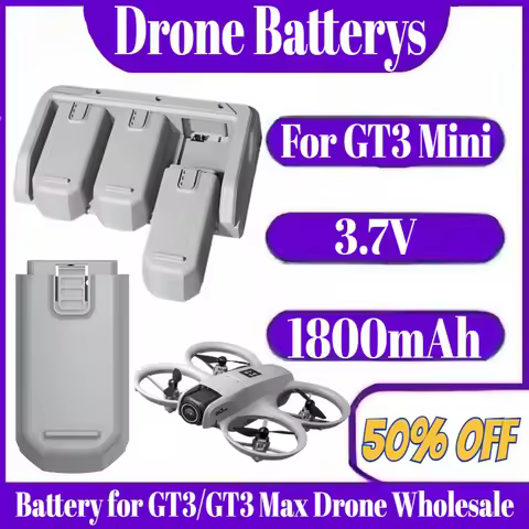 For GT3 Mini Drone Battery Charger 3.7V 1800mAh Battery for GT3/GT3 Max Drone Wholesale
