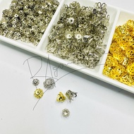Spacer Bowl 6mm craft material brooch chin brooch hijab brooch craft pin