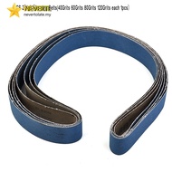 [NEVERTL] 4pcs 2"x 72" 40/60/80/120Girt Ceramic Sanding Belts Bands Coarse Grinding
