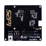 P02 PCIe Slot for Raspberry Pi 5, Pi 5's PCIe to PCIe x1 slot, Support Network Interface Card