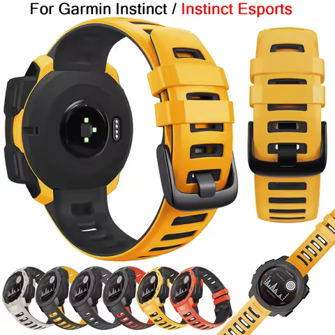 Silicone Strap For Garmin Instinct 2 Instinct Esports Bracelet Watch Band Garmin Instinct2 solar wri