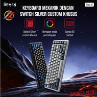 GAMEN Keyboard TITAN 10 Layout 80% RGB Mechanical Gaming Keyboard | GAMEN Mechanical Gaming Keyboard