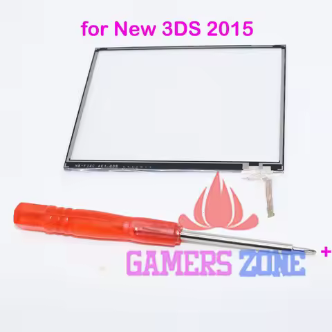 For New 3DS Touch Screen Digitizer for Nintendo NEW N3DS 3DS 2015 Version W/ Cross Screwdriver