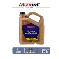 MAXOIL Semi Synthetic SAE 5W30 SN - 3L