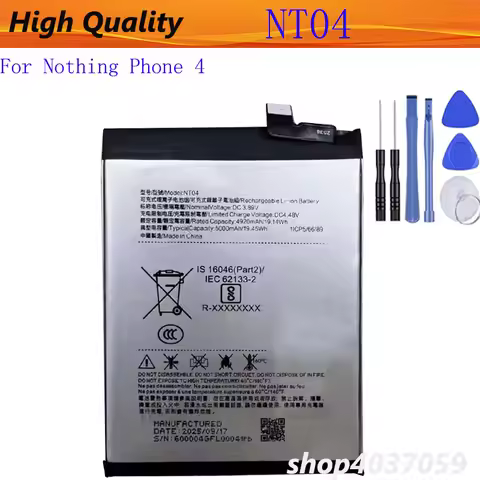 New Battery 5000mAh NT04 For Nothing phone NT04 Nothing phone Batteries Batteries + Tools
