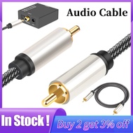 Kabel Digital Audio Berlapis Emas 5.1 Saluran RCA Male To Male Coaxial Coax Amplifier SPDIF Home Theater Kabel Video Audio HD