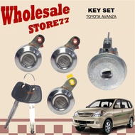 READY STOCK | TOYOTA AVANZA F601 / F602 2003-2011 DOOR KEY LOCK SET / PINTU KUNCI KEY LOCK FULL SET 